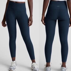Beyond Yoga Spacedye Out Of Pocket High Waisted Midi Legging Core Blue Large